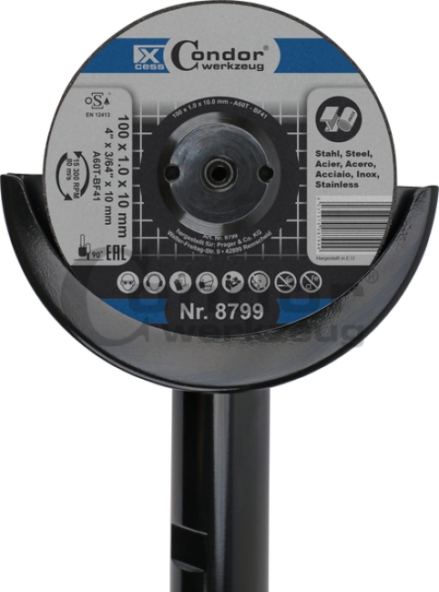 Preview: Druckluft Trennschleifer lange Ausführung